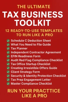 ULITIMTED TAX TOOL KIT 12 + DFY TAX FORMS