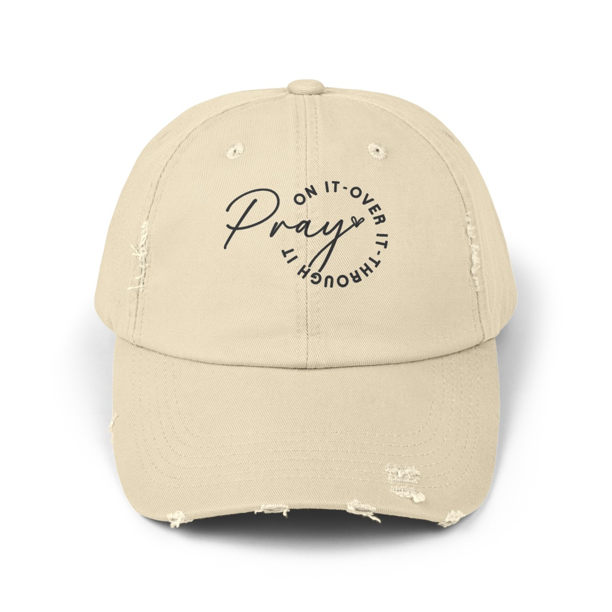Unisex Distressed Cap