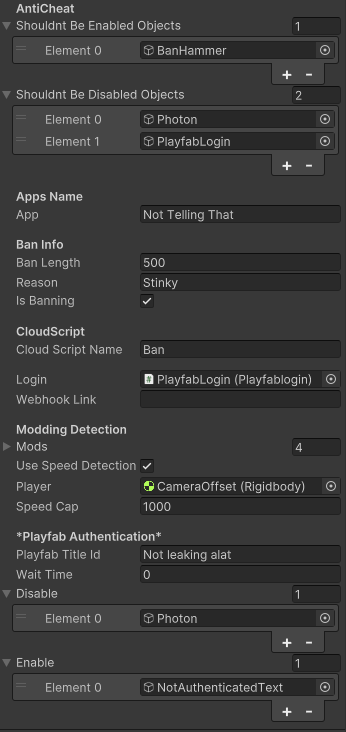 Anti Cheat