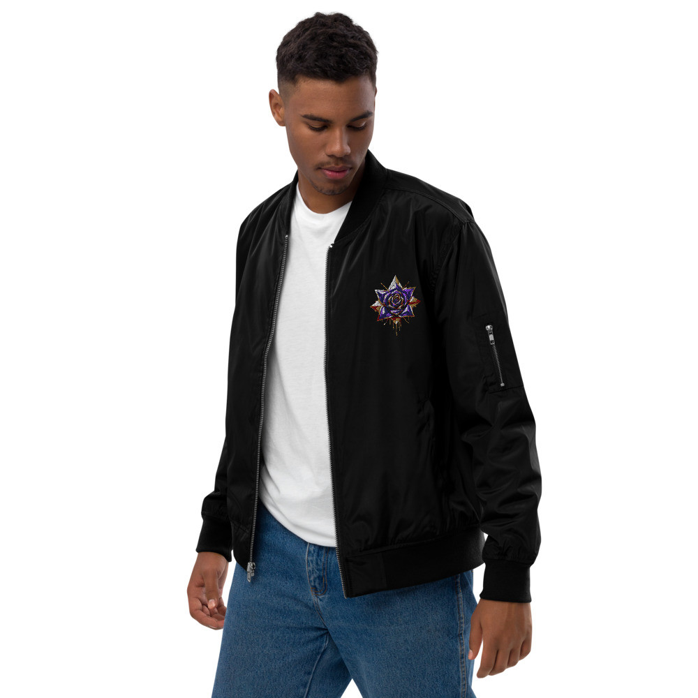 Layzr Infinite Logo Premium recycled Bomber Jacket