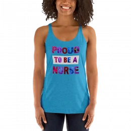 Proud to be a nurse - tank top designs