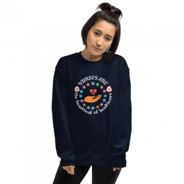 Nurses are the heartbeat of healthcare - Sweatshirts hoodie