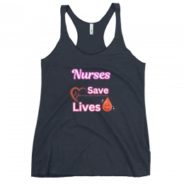 Nurses save lives - tank top styles