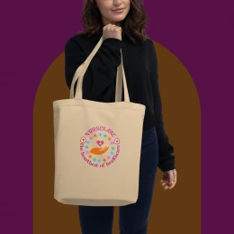 Nurses are the heartbeat of healthcare - tote bag design