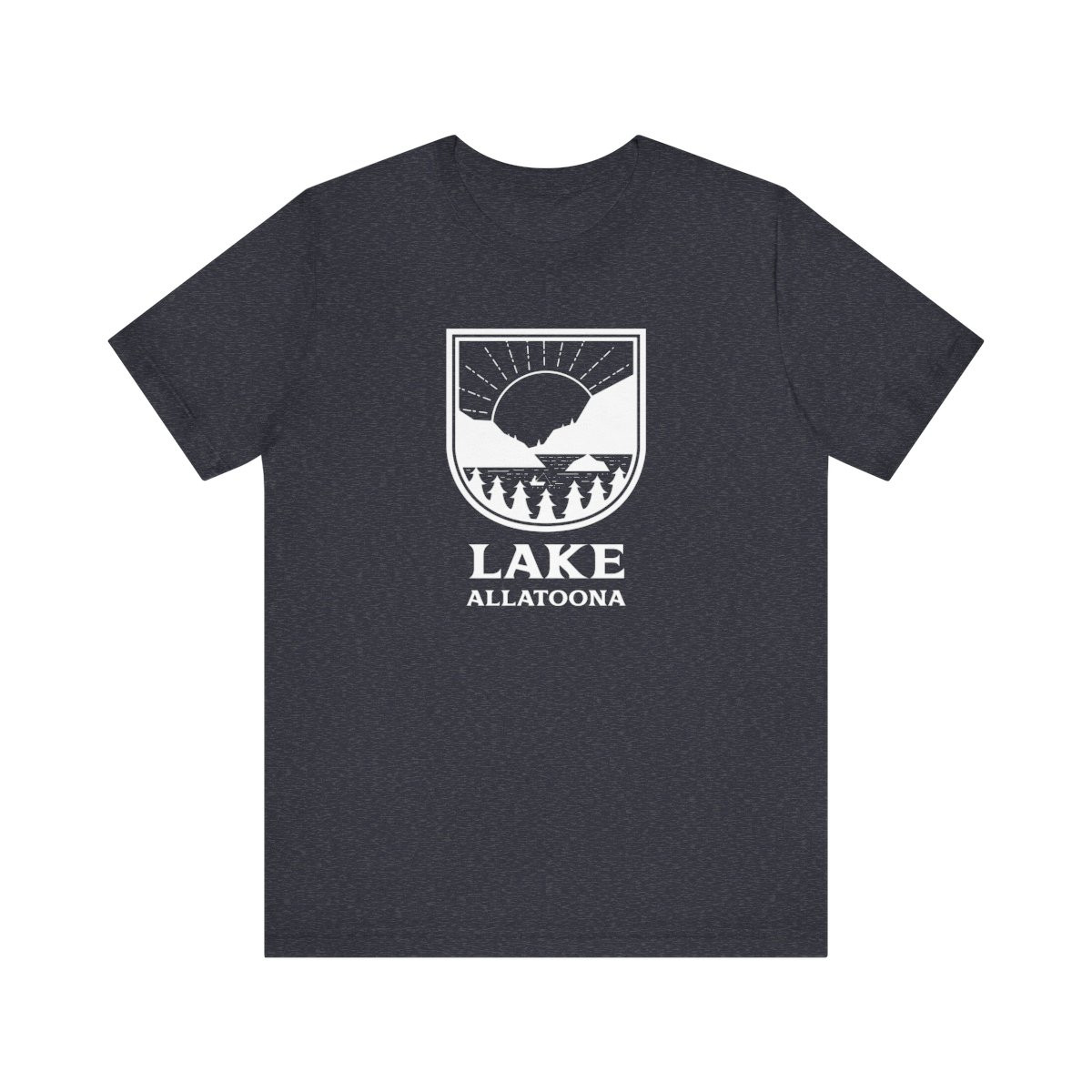 Lake Allatoona T-Shirt | White Print | Unisex Short Sleeve Tee