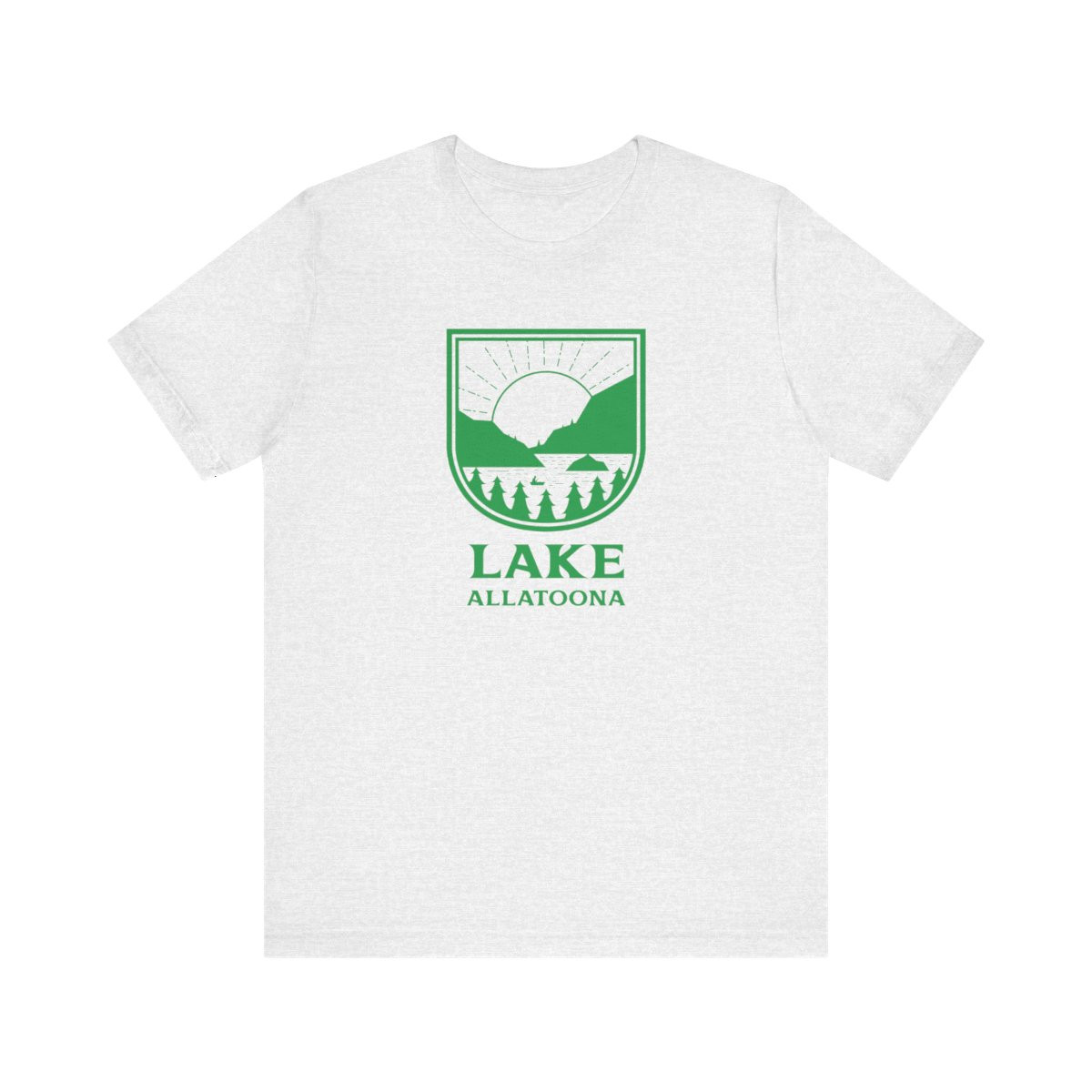 Lake Allatoona T-Shirt | Green Print | Unisex Short Sleeve Tee