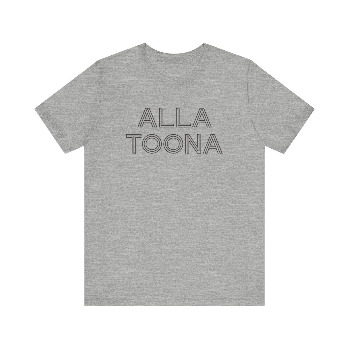 Allatoona T-Shirt | Black Print | Unisex Short Sleeve Tee