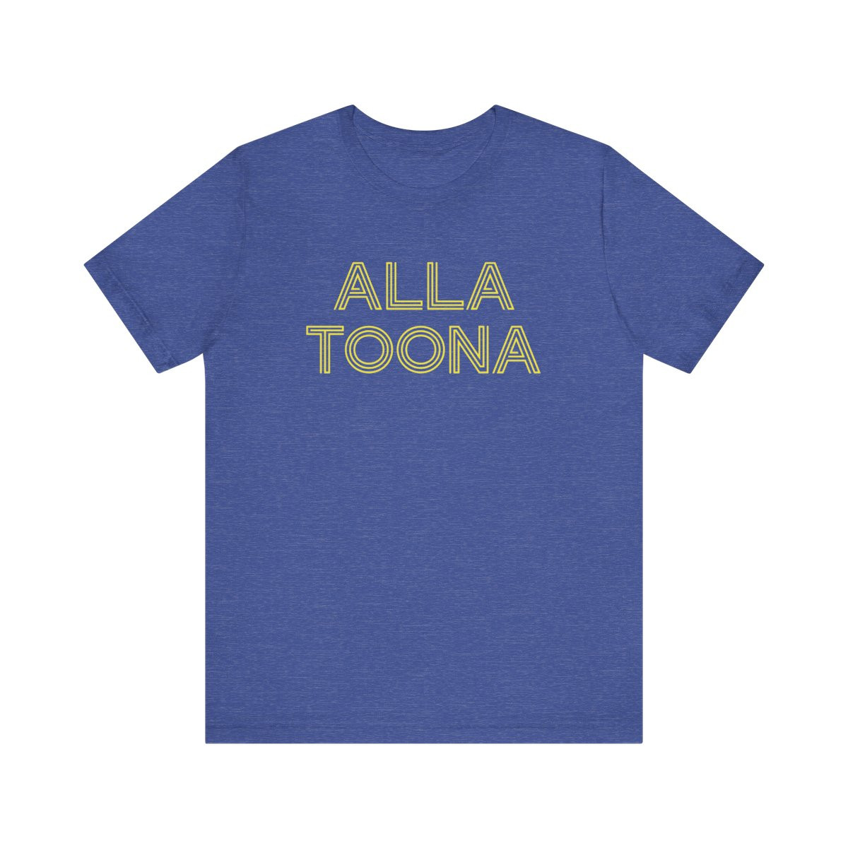Allatoona T-Shirt | Yellow Print | Unisex Short Sleeve Tee