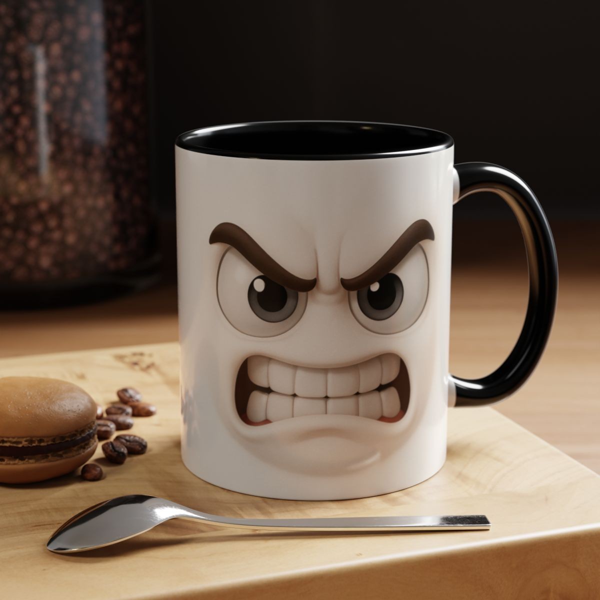 Expression Cartoon Face Mug humorous gift colorful mug gift idea coffee mug cute mug office mug grumpy expression tea mug novelty mug