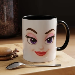 Expression Cartoon Face Mug novelty mug novelty mug tea mug moody mug expression mug grumpy expression coffee mug quirky mug fun gift idea