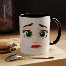 Expression Cartoon Face Mug coffee mug tea mug cute mug gag gift cartoon mug humorous gift cartoon mug funny coffee mug quirky mug moody mug