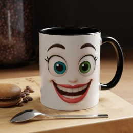 Expression Cartoon Face Mug cartoon mug cartoon face mug gift idea novelty mug coffee mug coworker gift unique mug funny coffee mug