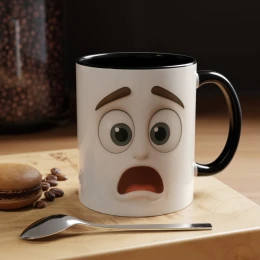 Expression Cartoon Face Mug colorful mug unique mug humor mug novelty mug gift sarcastic mug tea mug unique gift coworker gift