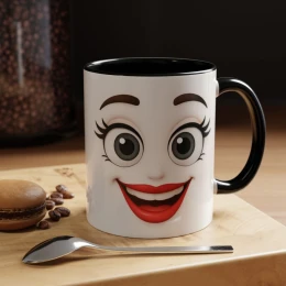 Expression Cartoon Face Mug coffee mug humor mug funny mug novelty mug funny coffee mug novelty mug fun gift idea cartoon face mug