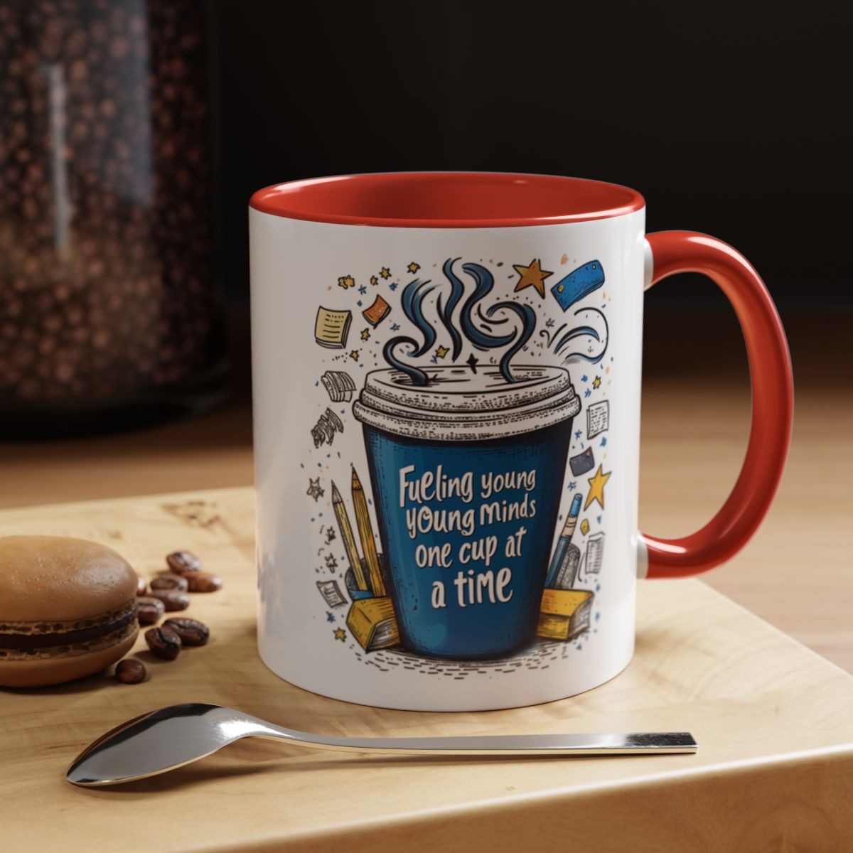 Back to School Mug teacher coffee mug teacher gift idea teacher appreciation academic year start teacher fuel mug student gift idea