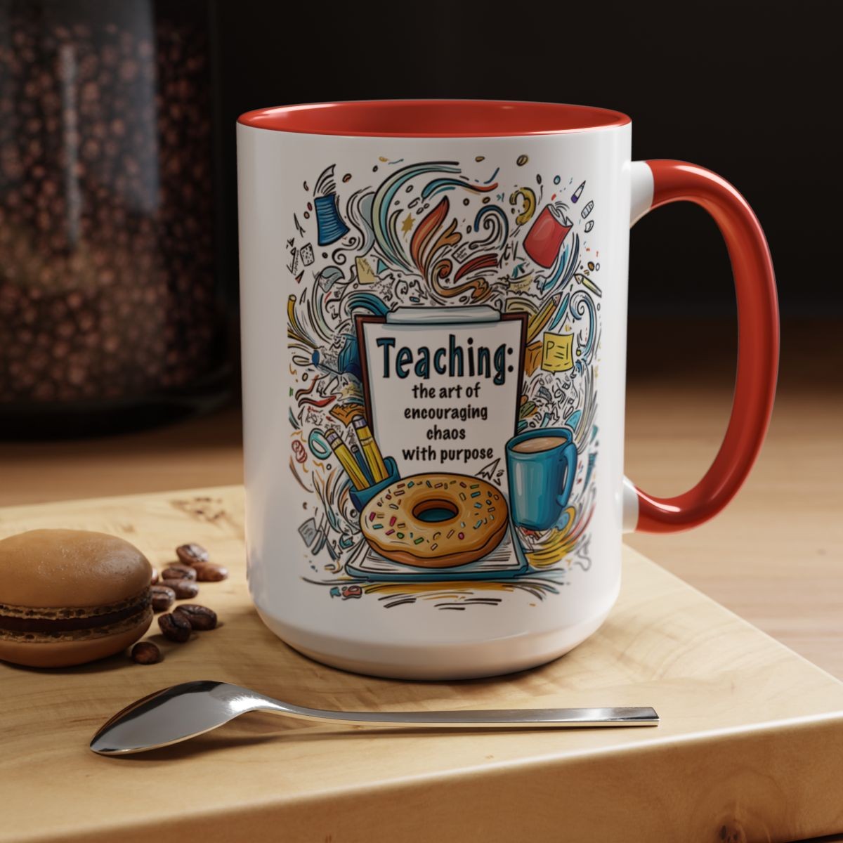 Back to School Mug teacher thank you student gift idea coffee lover gift bus driver present coffee lover gift kindness mug education themed