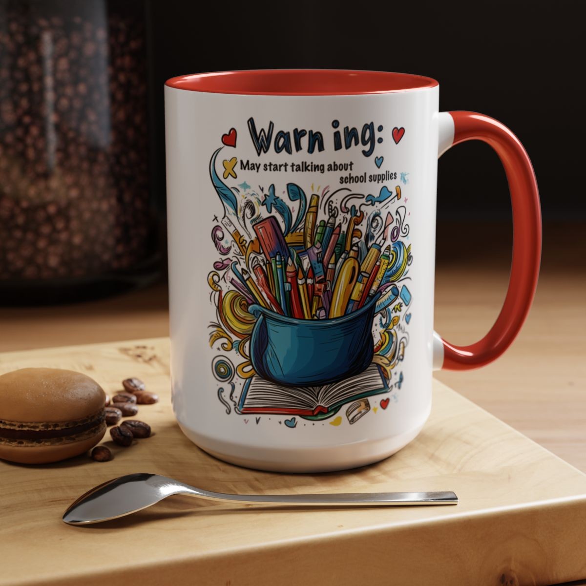 Back to School Mug student gift idea school supplies teacher thank you bus driver present teacher mug gift teacher coffee mug