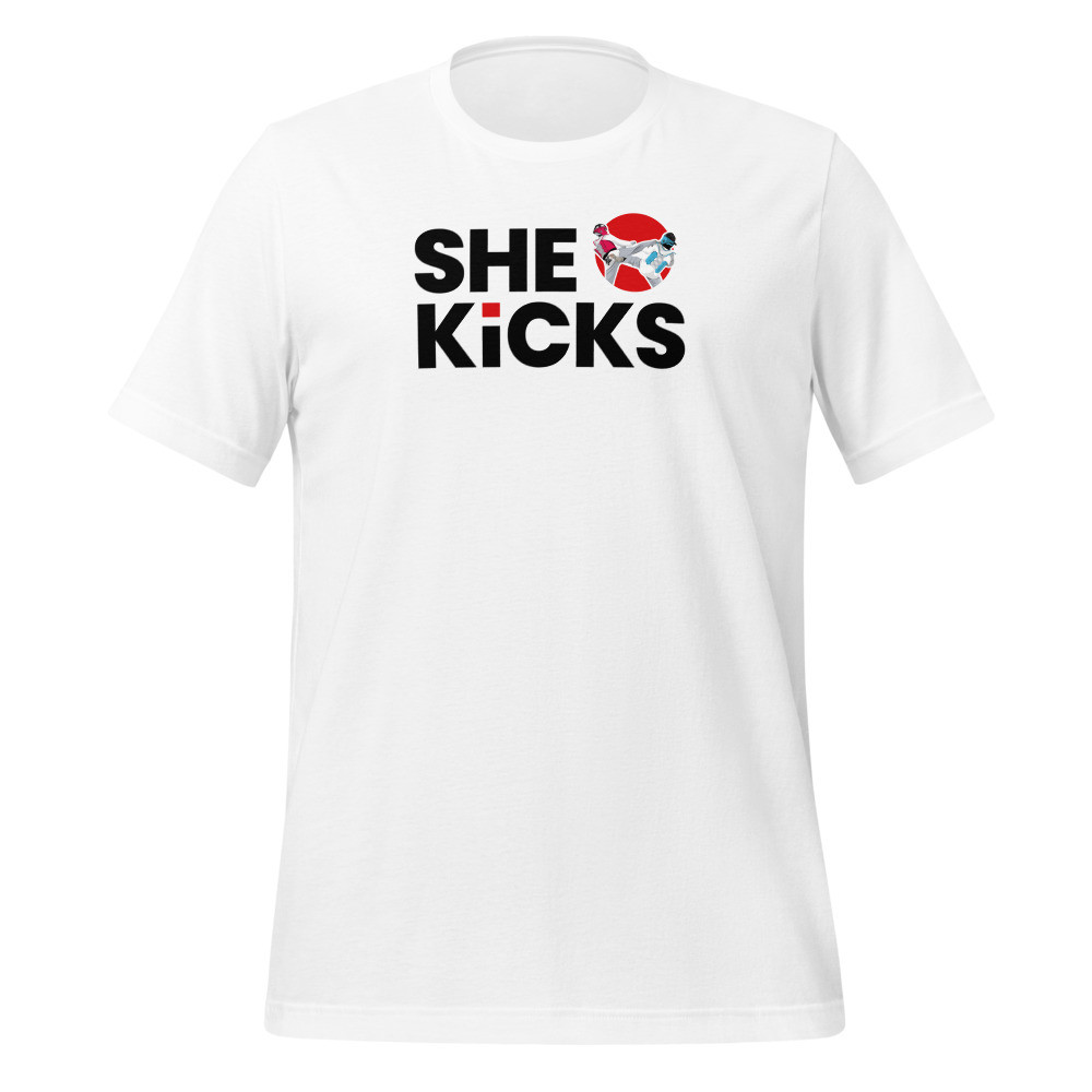 She Kicks - Adult Short Sleeve Tee