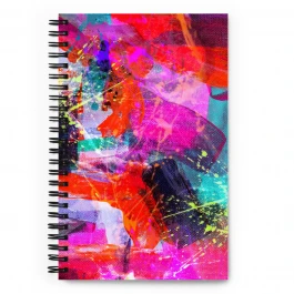 Spiral notebook - ACTION (13.97 × 21.59 cm)