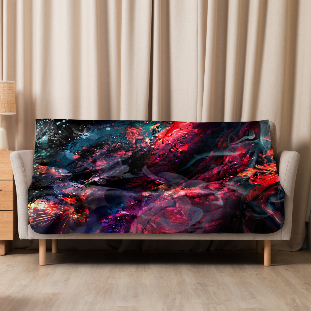Sherpa blanket - DIVE IN (127.00 × 152.40 cm)