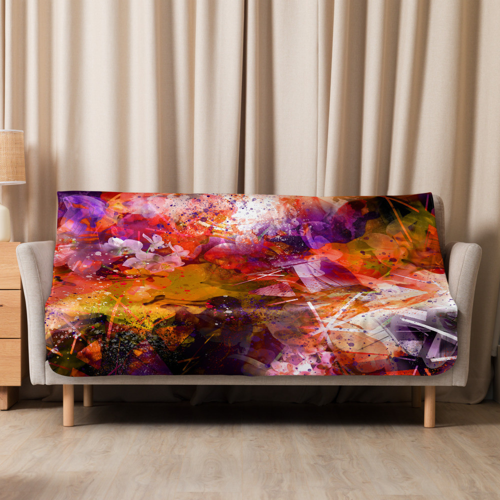 Design blanket - BOLDNESS (127.00 × 152.40 cm)