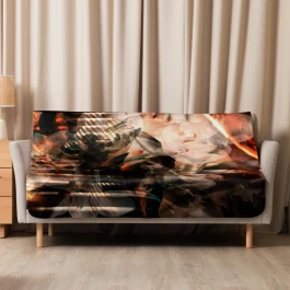 Design blanket - WARM (127.00 × 152.40 cm)