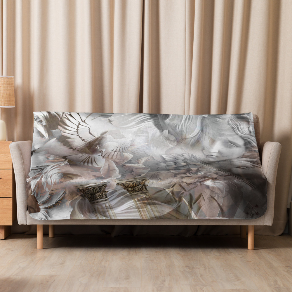 Design blanket - BRIDE (127.00 × 152.40 cm)