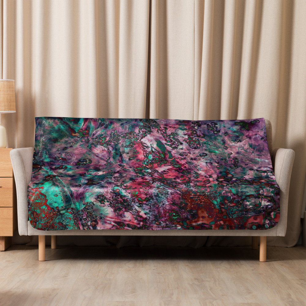 Design blanket - ELIXIR OF ETERNITY (127.00 × 152.40 cm)