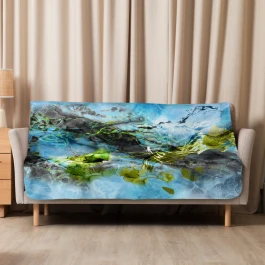 Design blanket - FLOW (127.00 × 152.40 cm)