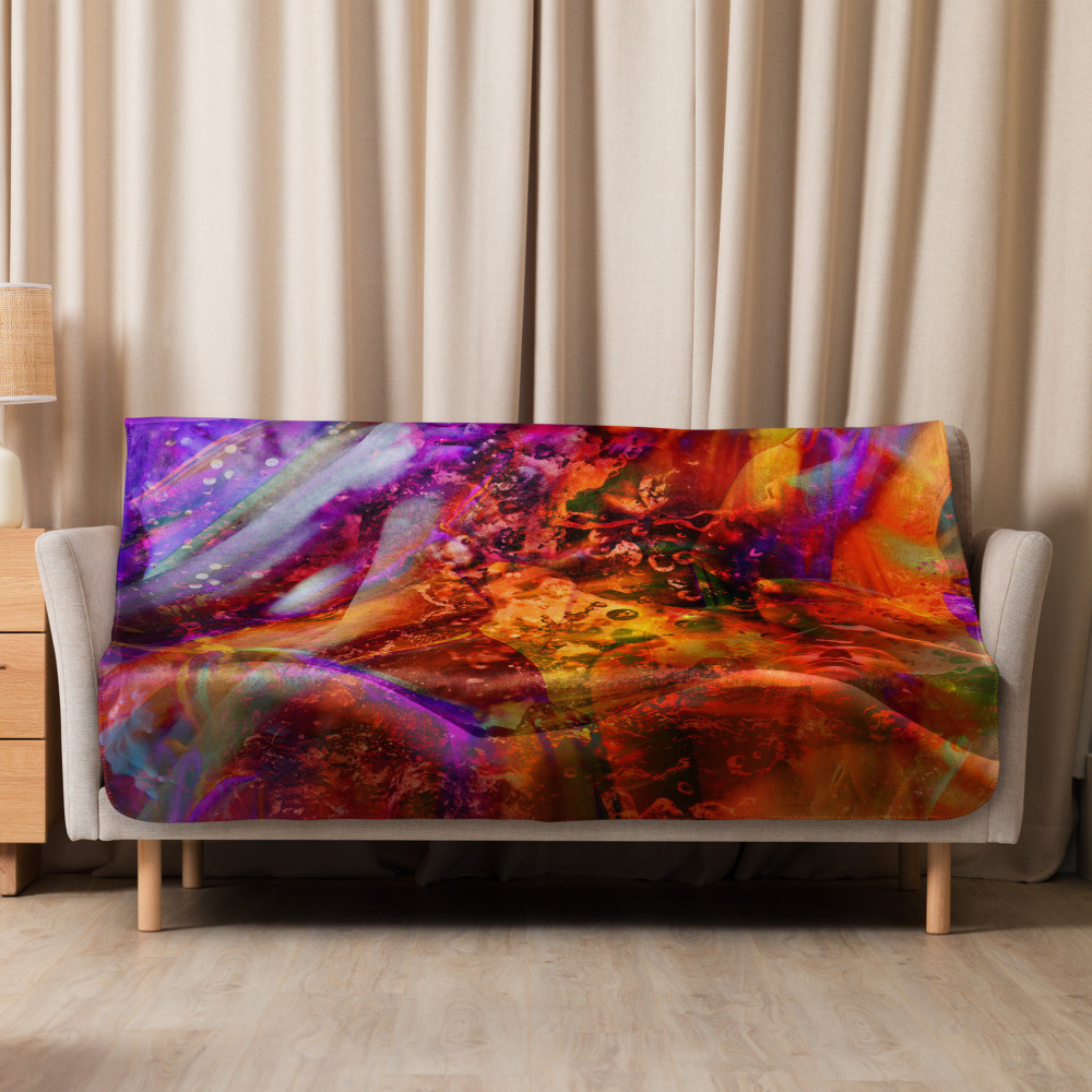 Design blanket - THE SCENT (127.00 × 152.40 cm)