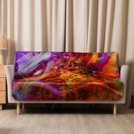 Design blanket - THE SCENT (127.00 × 152.40 cm)
