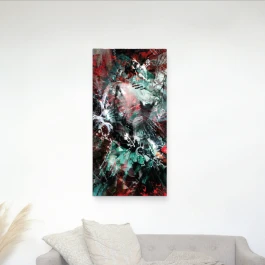 Canvas - CRYSTALS (101.6 x 50.8 CM)