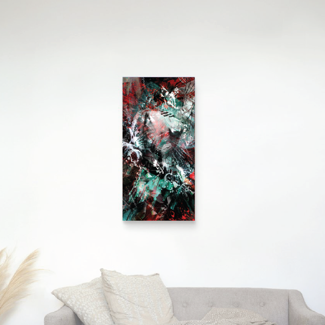 Canvas - CRYSTALS (81.2 x 40.6 cm)