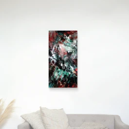 Canvas - CRYSTALS (81.2 x 40.6 cm)