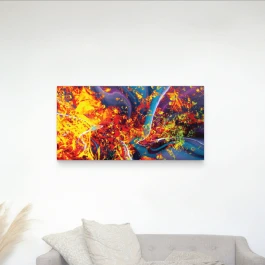 Canvas - BURNING SUN (101.6 x 50.8 CM)