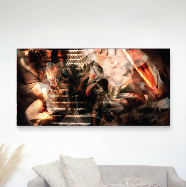 Canvas - WARM (152.4 X 76.2 CM)