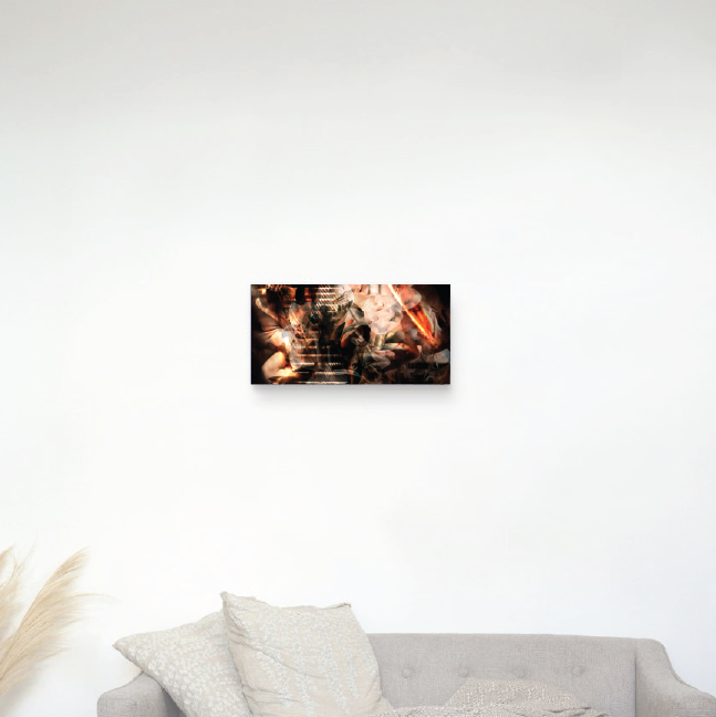 Canvas - WARM (50.8 x 25.4 CM)
