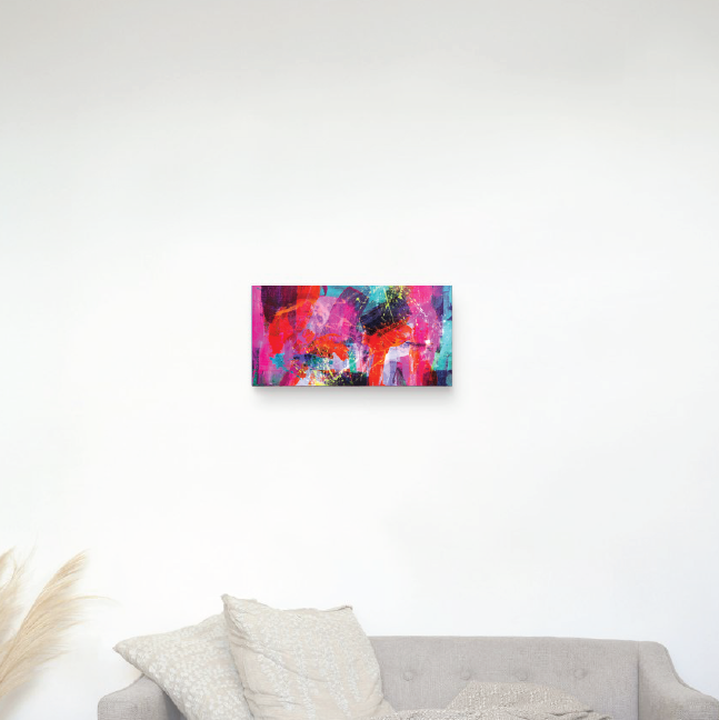 Canvas - ACTION (50.8 x 25.4 CM)