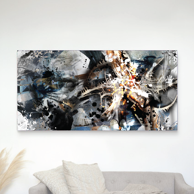 Canvas - BREAK THROUGH I (152.4 X 76.2 CM)