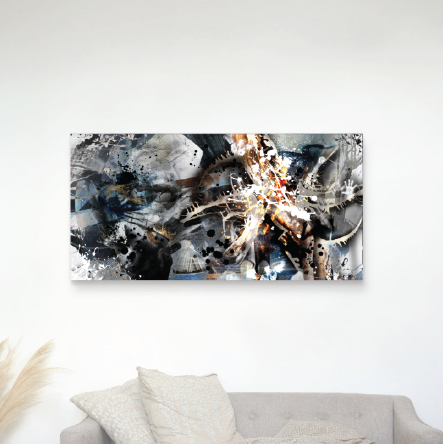 Canvas - BREAK THROUGH I (121.9 X 60.9 CM)