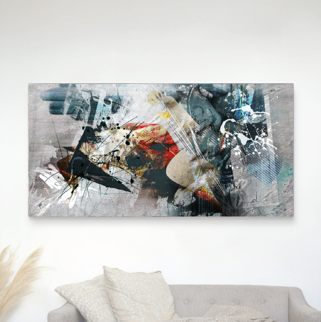 Canvas - CONCRETE LOVE (152.4 X 76.2 CM)