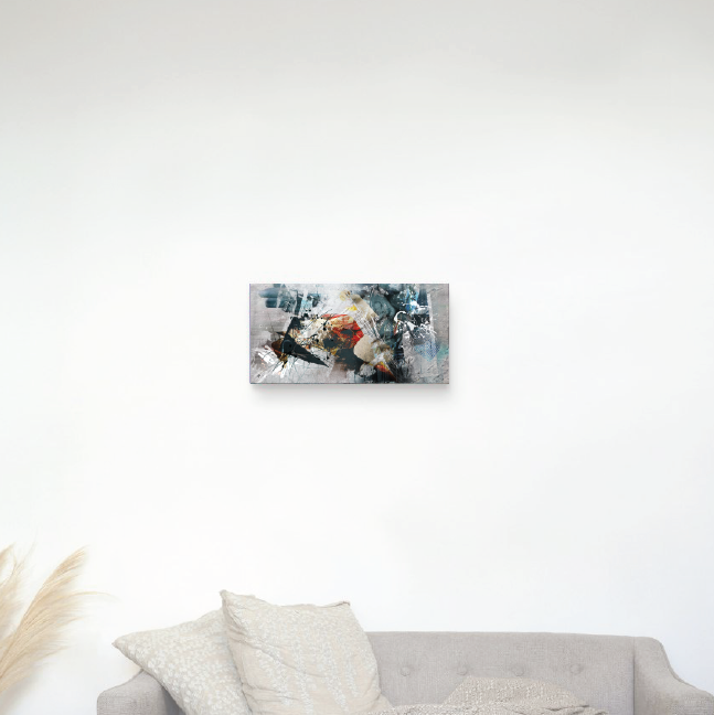 Canvas - CONCRETE LOVE (50.8 x 25.4 CM)
