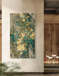 Artwork [Original] - GOLDEN DUST -  (200 x 112.5 cm)