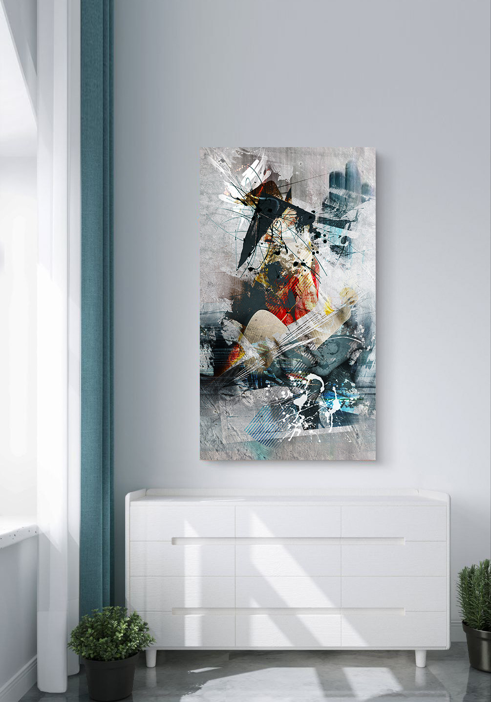 Artwork [Original] - CONCRETE LOVE - (200 x 112.5 cm)