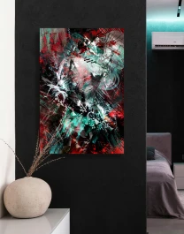 Artwork [Original] - CRYSTALS - (200 x 112.5 cm)