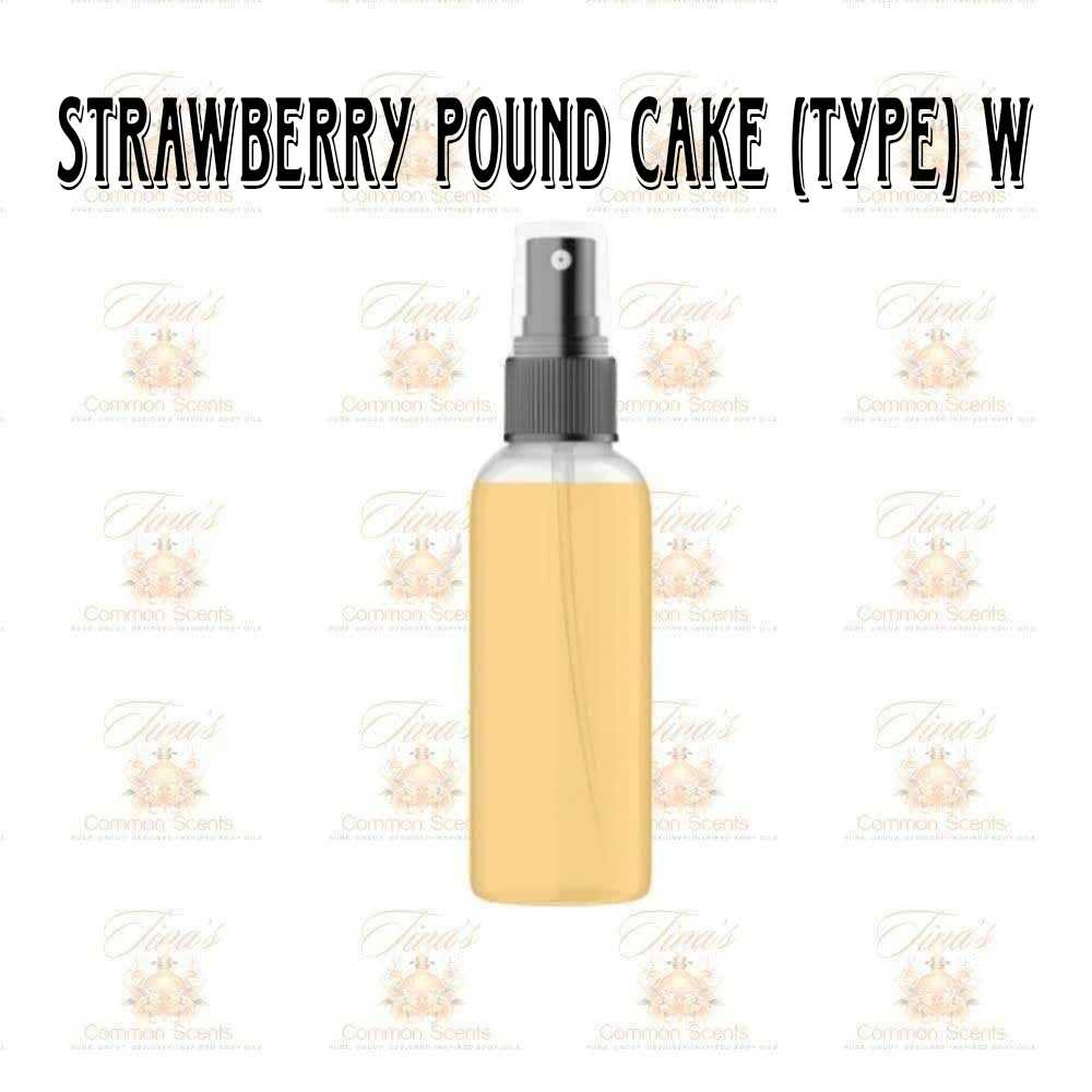 Strawberry Pound Cake (Type) W