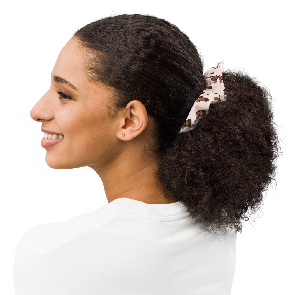 Peace Scrunchie