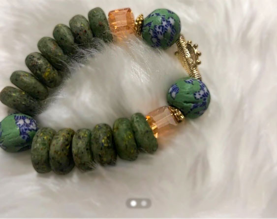 8MM Bead Handmade Natural Gemstone Balance Bracelet Round Healing Beautiful 7.5"