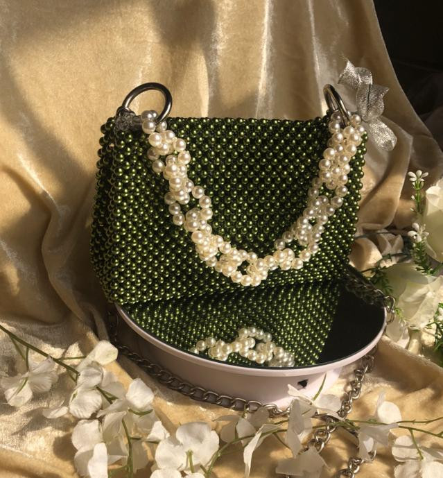 Handcrafted Beaded Handbag