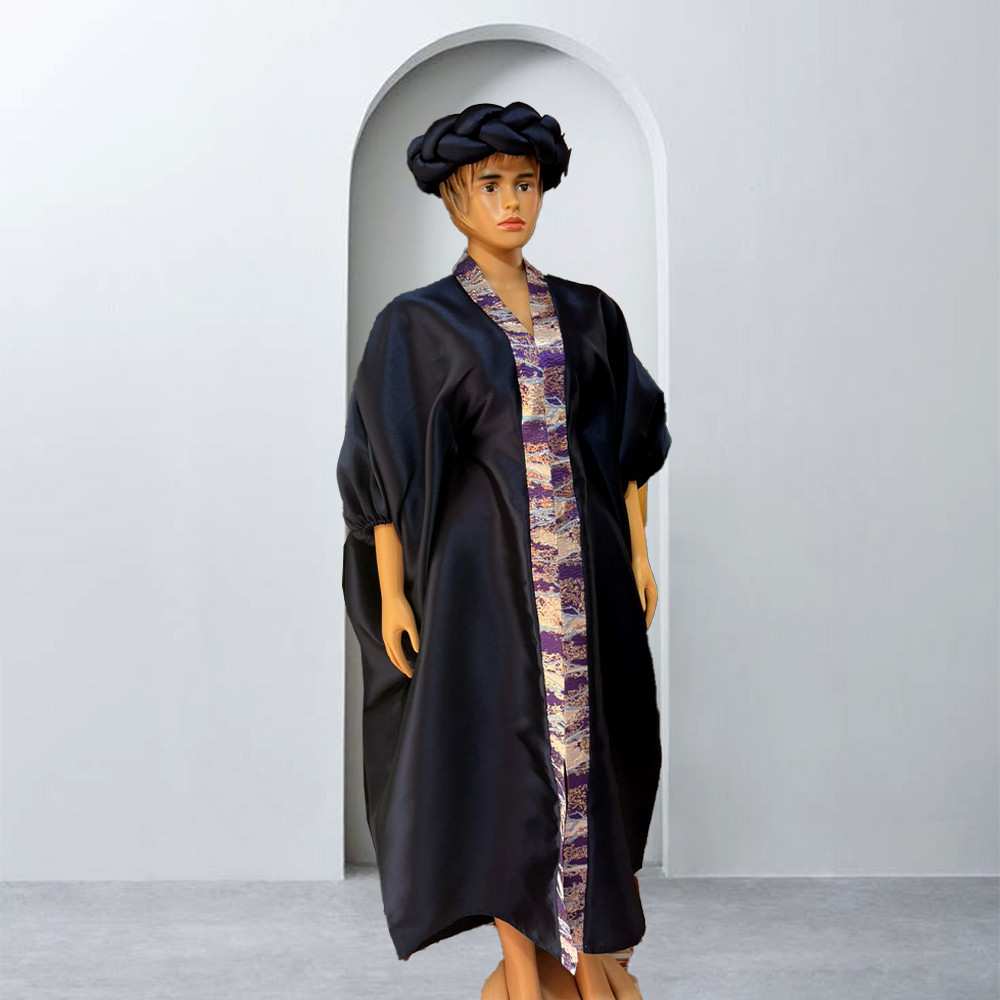Midnight Majesty Robe with Scarf